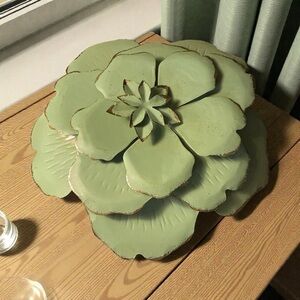 Source Unknown Green gold Metal hanging Decor